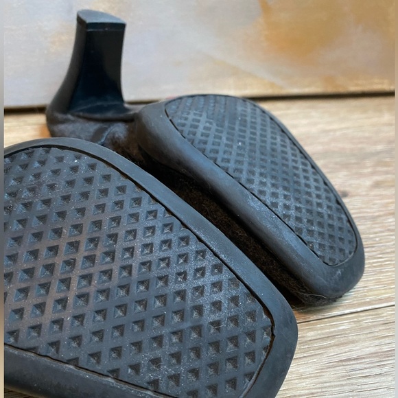 AEROSOLES Y2K Gray Heeled Mules with Decorative Buckle Embellishment siz… - Picture 7 of 8